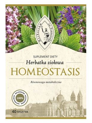 Obrazek Herbatka Ziołowa HOMEOSTASIS 40x3 g
