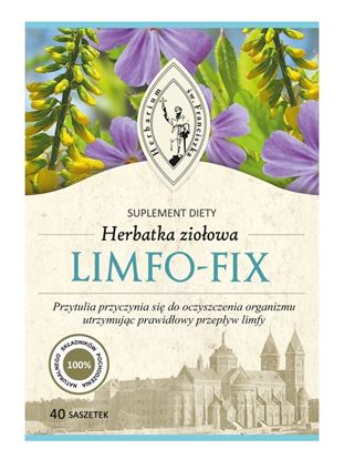 Obrazek Herbatka Ziołowa LIMFO-FIX 40x3 g