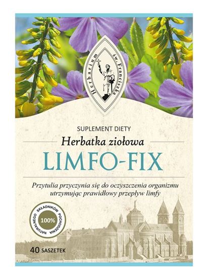 Obrazek Herbatka Ziołowa LIMFO-FIX 40x3 g