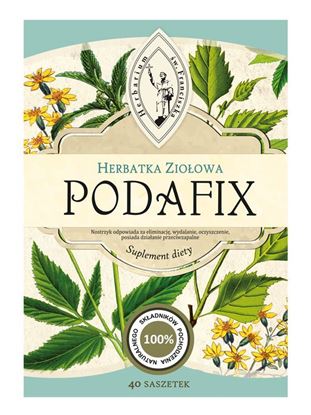 Obrazek Herbatka Ziołowa PODAFIX 40x3 g
