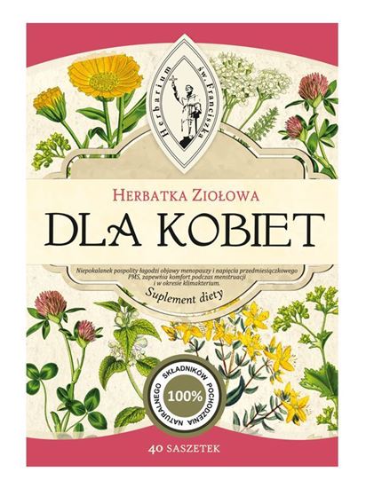 Obrazek Herbatka Ziołowa DLA KOBIET 40x3 g