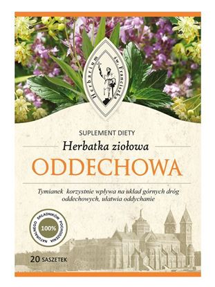 Obrazek Herbatka Ziołowa ODDECHOWA 20x5 g