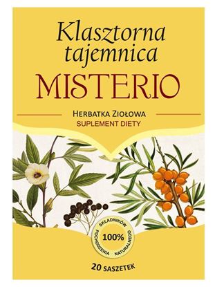 Obrazek Herbatka Ziołowa Klasztorna Tajemnica MISTERIO 20x5 g