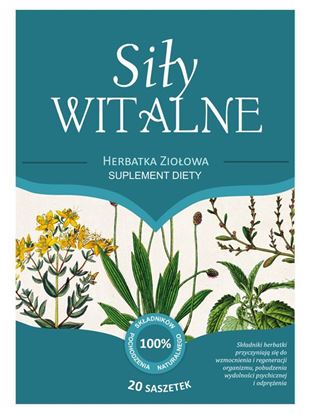 Obrazek Herbatka Ziołowa SIŁY WITALNE 20x5 g